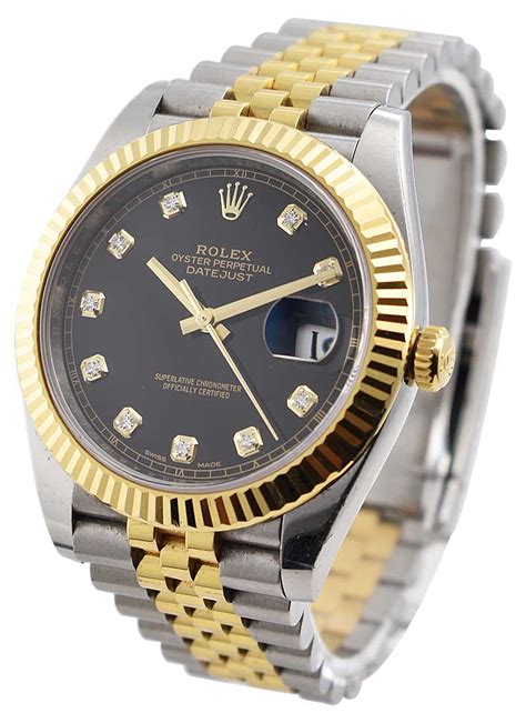 used rolex datejust two tone|rolex datejust 41mm 126333.